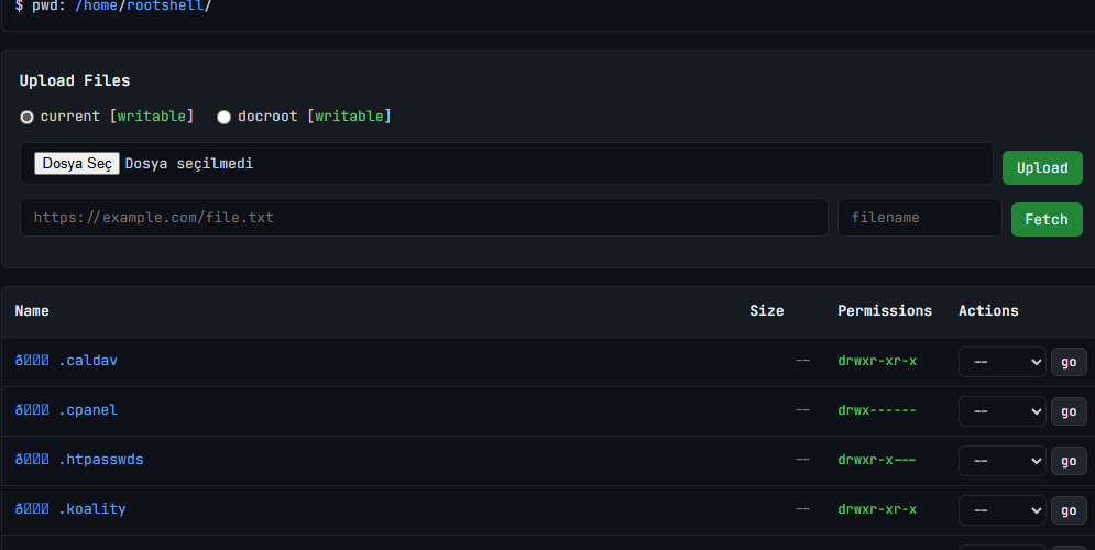 PHP Hex Shell 1.2